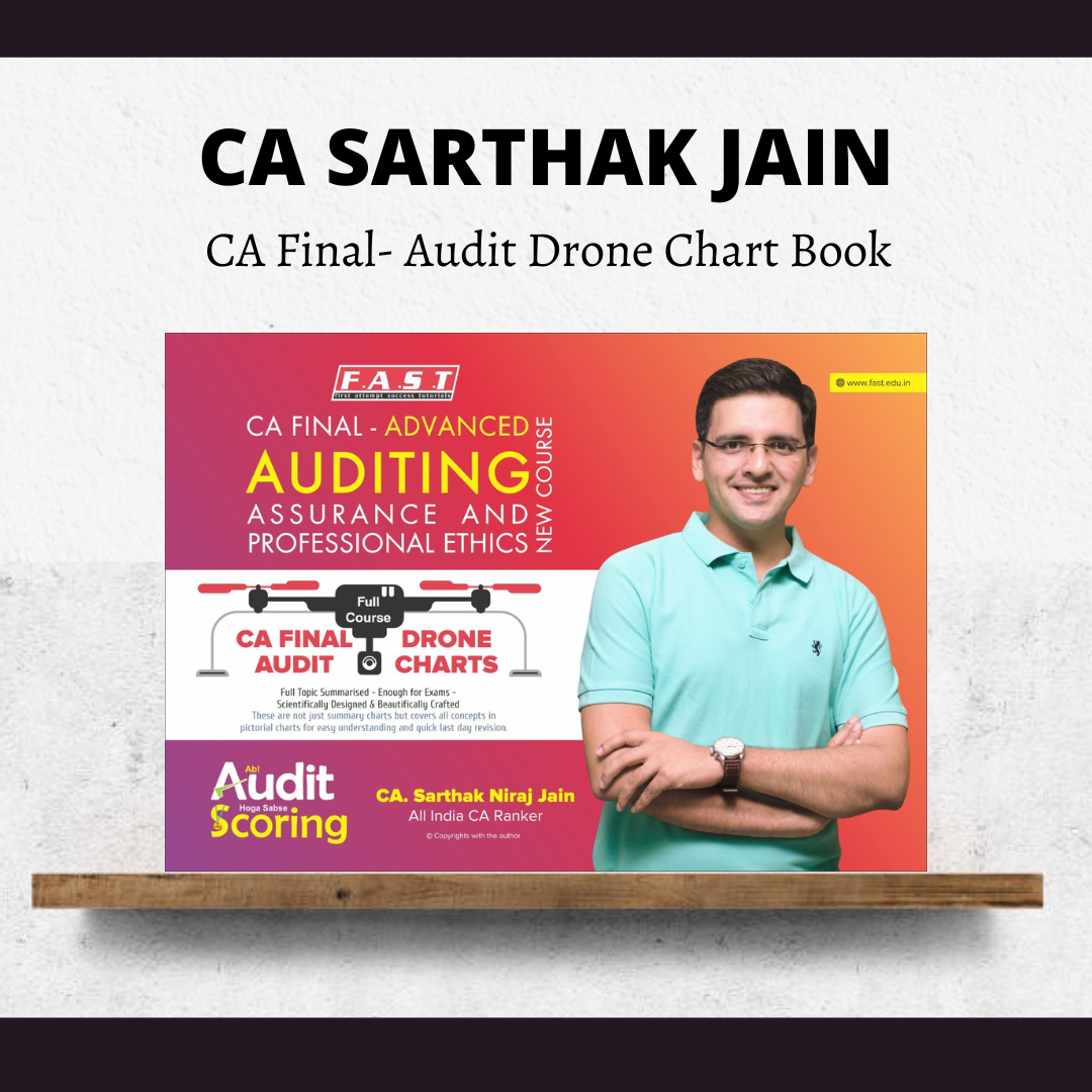 CA Final Audit Full Course Drone Charts by CA Sarthak Jain |  For Nov 24 & Onwards Exams