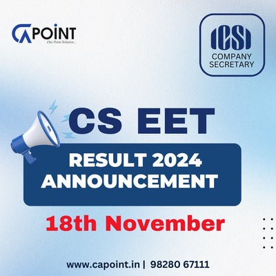 CSEET Exam Result 2024 Announcement: 18th November