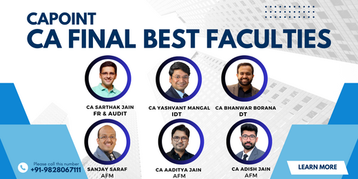 CA Point - CA Final Best Faculty