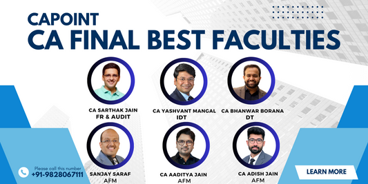 CAPOINT- CA FINAL BEST FACULTIES
