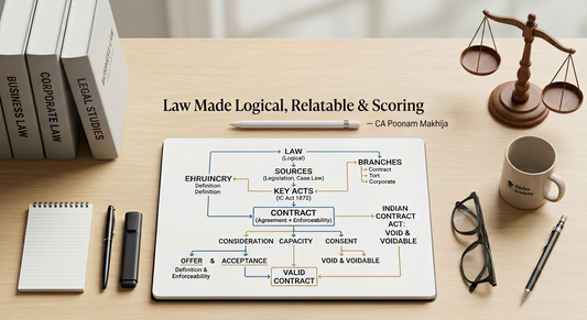 CA Poonam Makhija — The Faculty Who Makes Law Logical, Relatable & Scoring CA Point