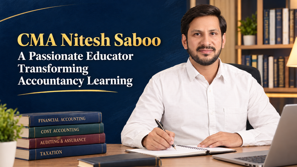 CMA Nitesh Saboo – A Passionate Educator Transforming Accountancy Learning CA Point