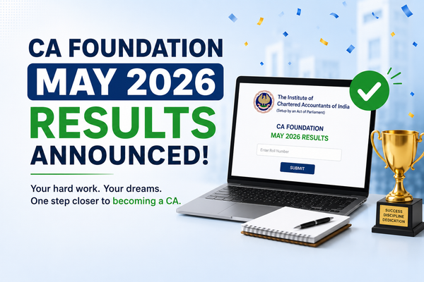 CA Foundation May 2026 Results Announced
