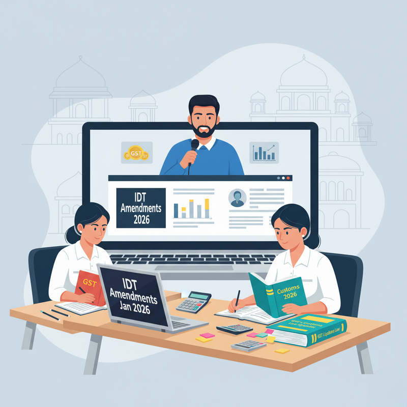 CA Final IDT Amendment Lecture for Jan 26 Exams by CA Yashvant Mangal – A Comprehensive Guide