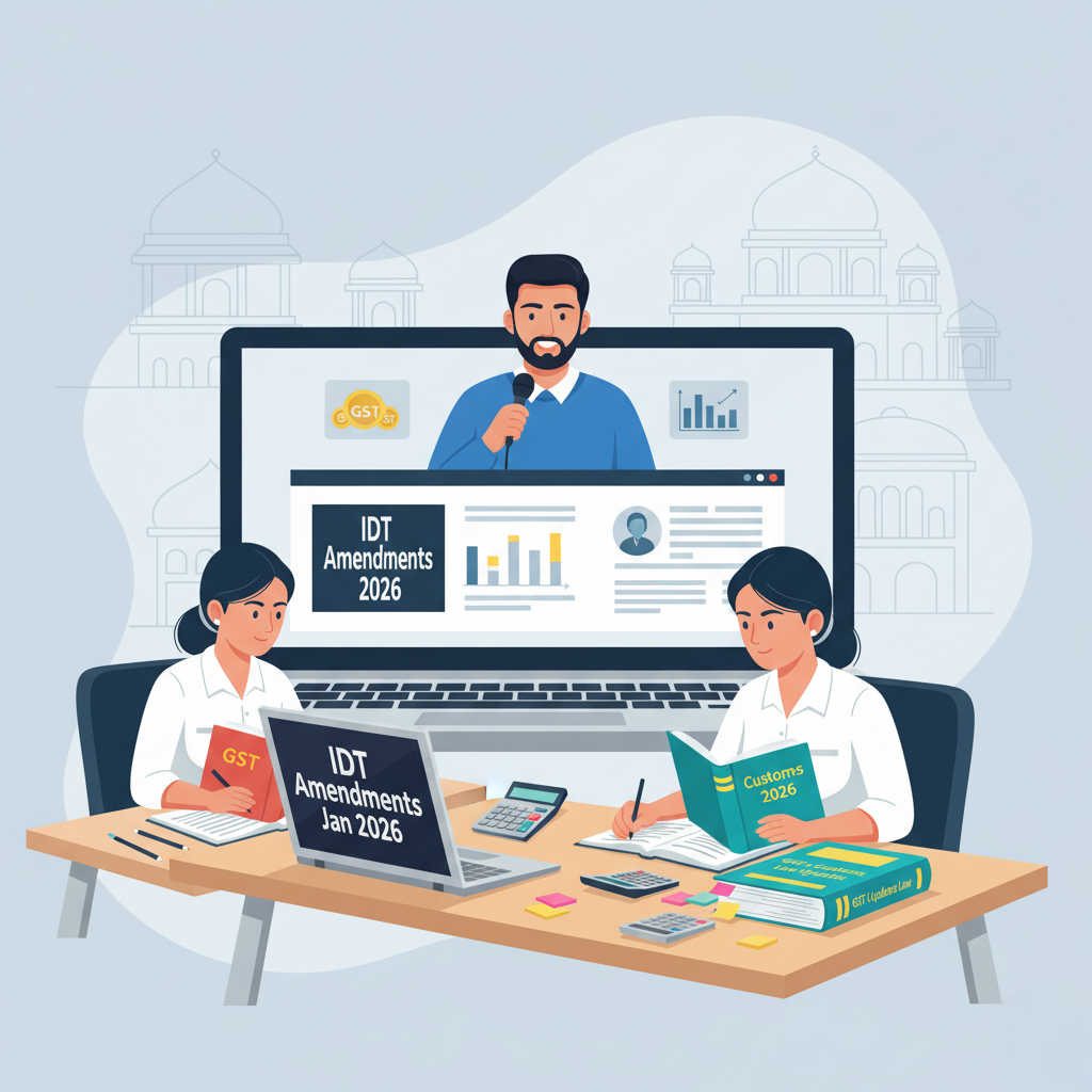 CA Final IDT Amendment Lecture for Jan 26 Exams by CA Yashvant Mangal – A Comprehensive Guide