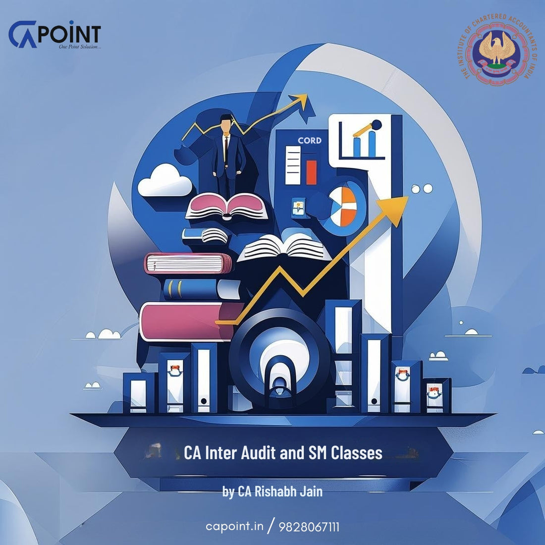 CA Inter Audit and SM classes by CA Rishabh Jain