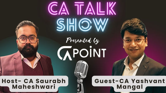 🎥 Exciting News! Introducing the CA Talk Show with CA Saurabh Maheshwari 🎙️