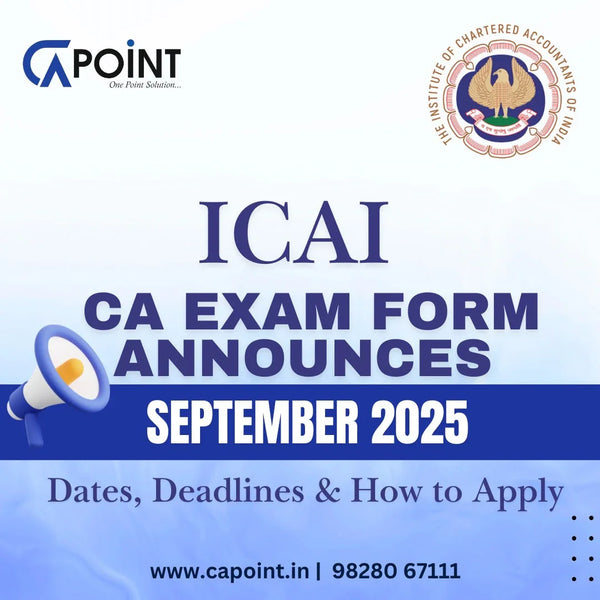 ICAI CA Exam Form- CA Point