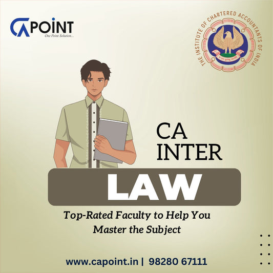 CA Inter Law: Top-Rated Faculty to Help You Master the Subject