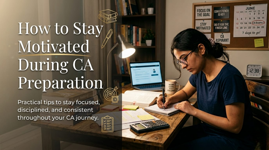 How to Stay Motivated During CA Preparation