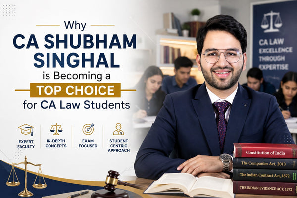 Why CA Shubham Singhal is Becoming a Top Choice for CA Law Students