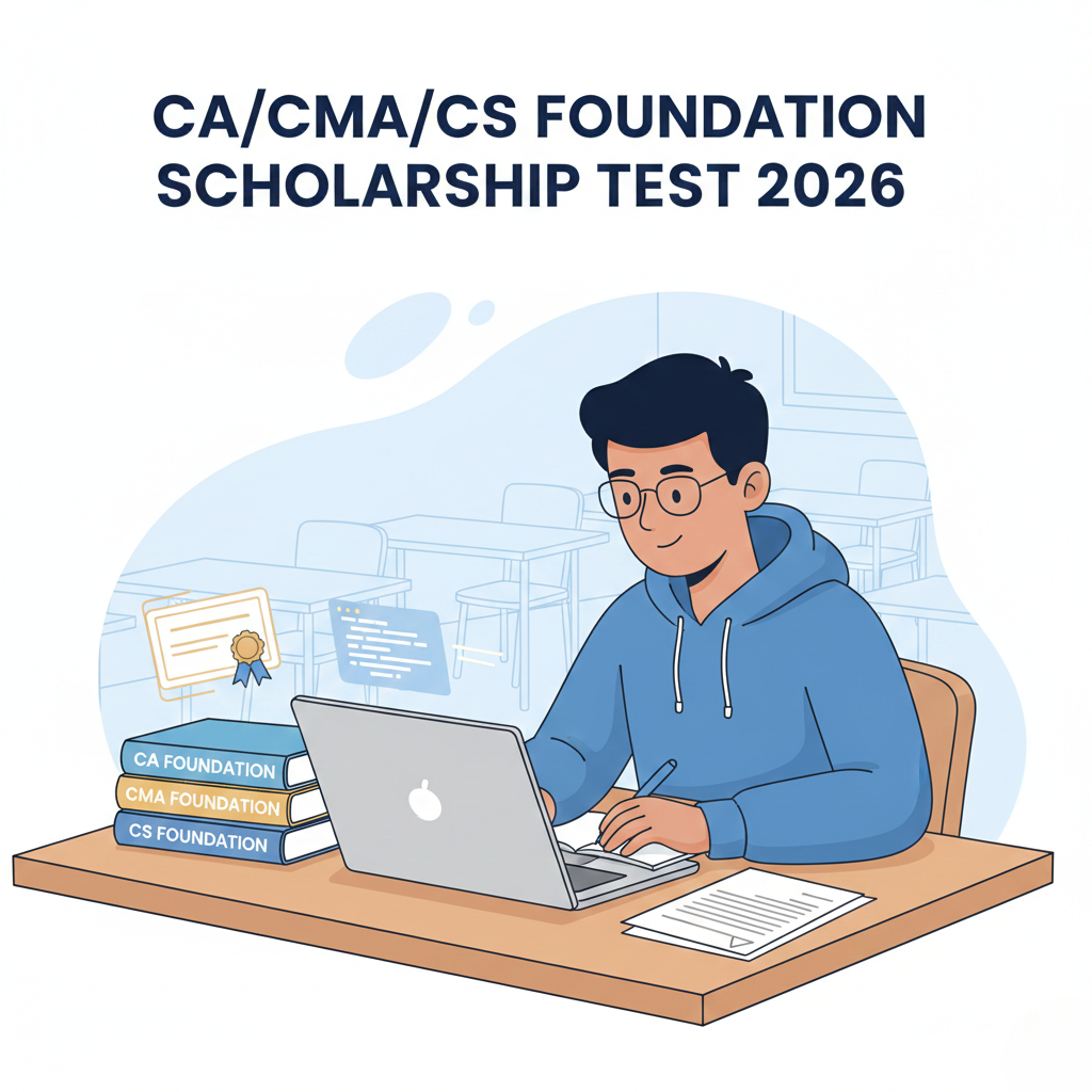 CA/CMA/CS Foundation Scholarship Test 2026: A Golden Opportunity for CA Aspirants in Jodhpur