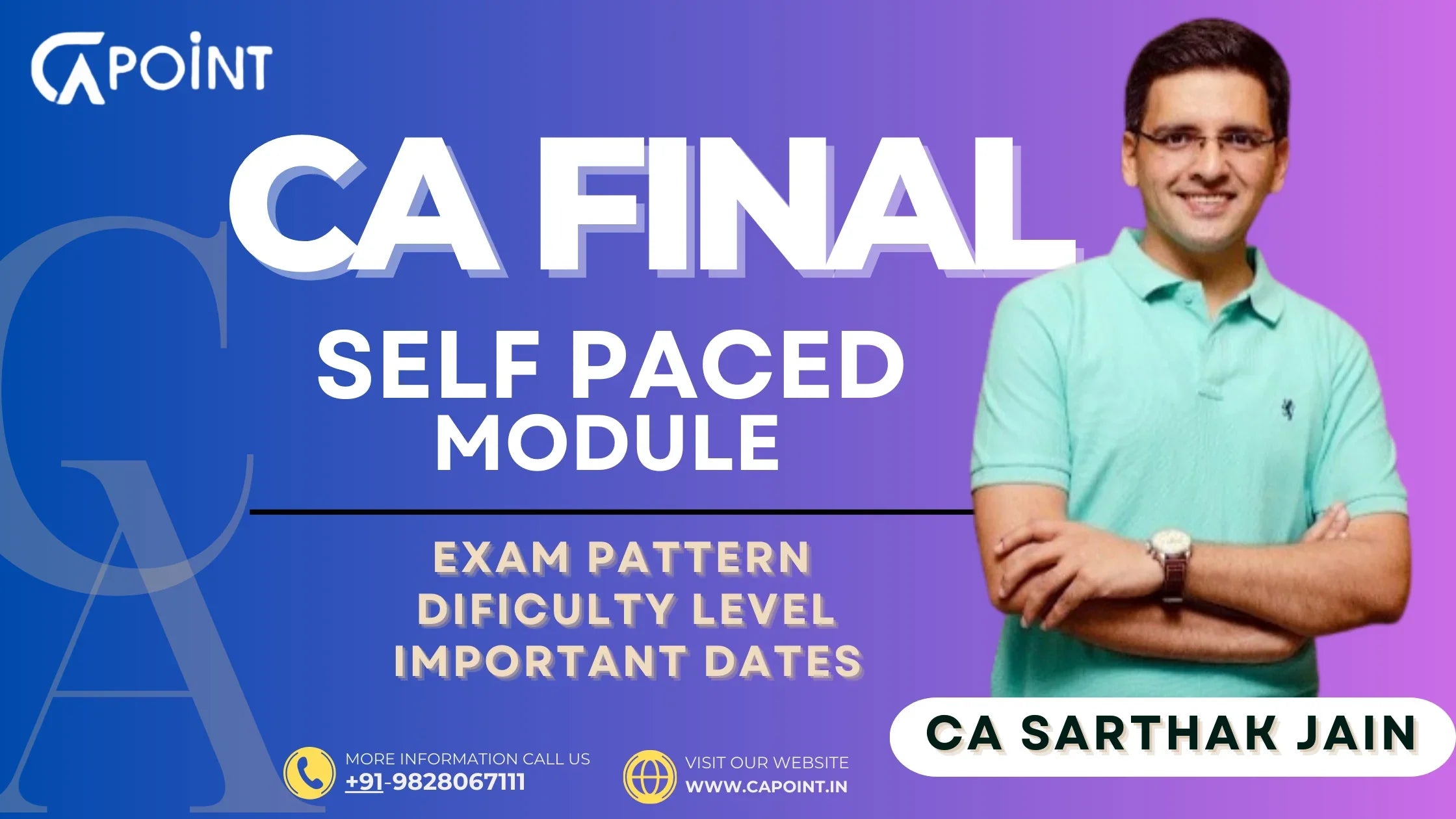 CA Final - SPM (Self Paced Module) All Details – CA Point