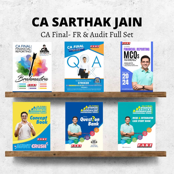 CA Final FR & Audit | Full Set by CA Sarthak Jain | For Jan 26 Exams