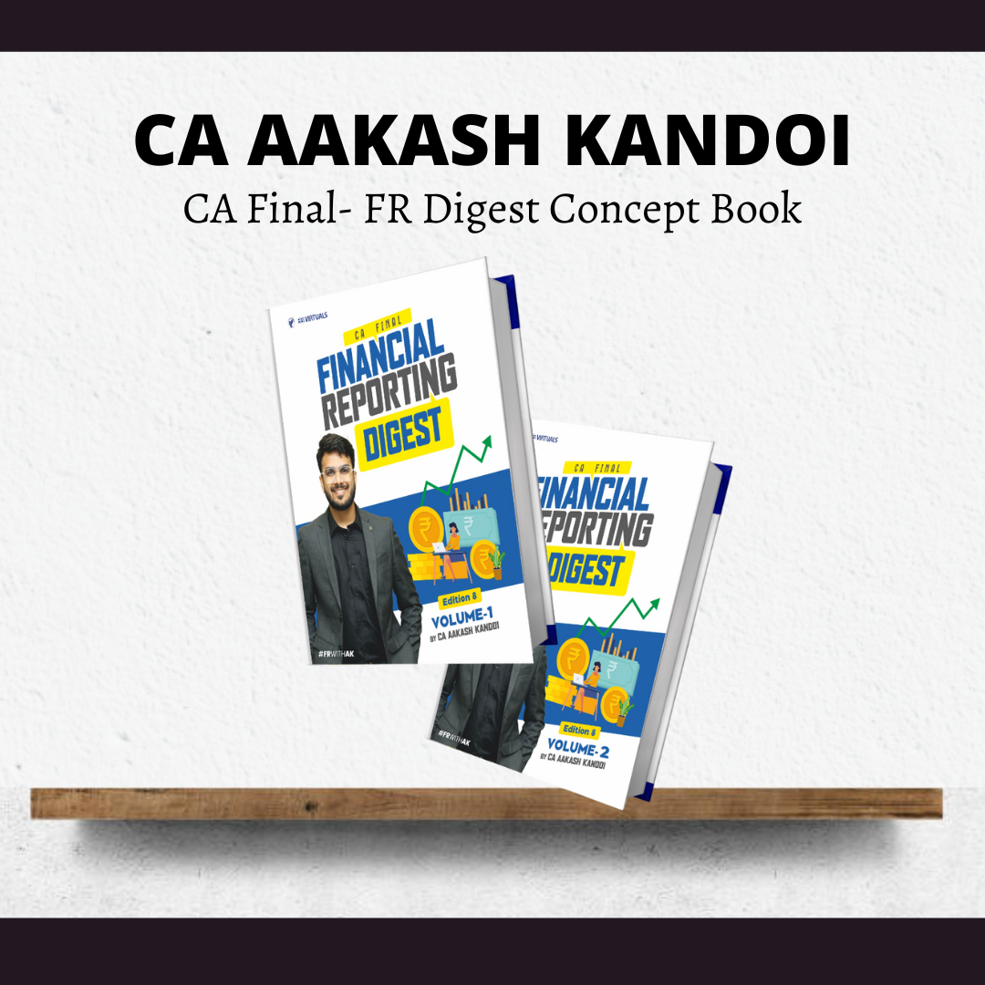 CA Final FR | Digest Concept Book by CA Aakash Kandoi | For Sep 25 Exams