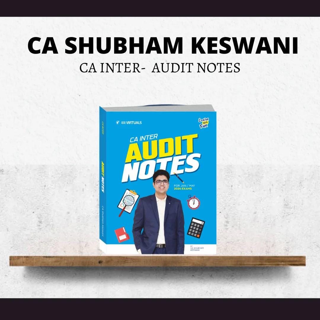 CA Inter Audit | Notes by CA Shubham Keswani | For Jan 26 Exams