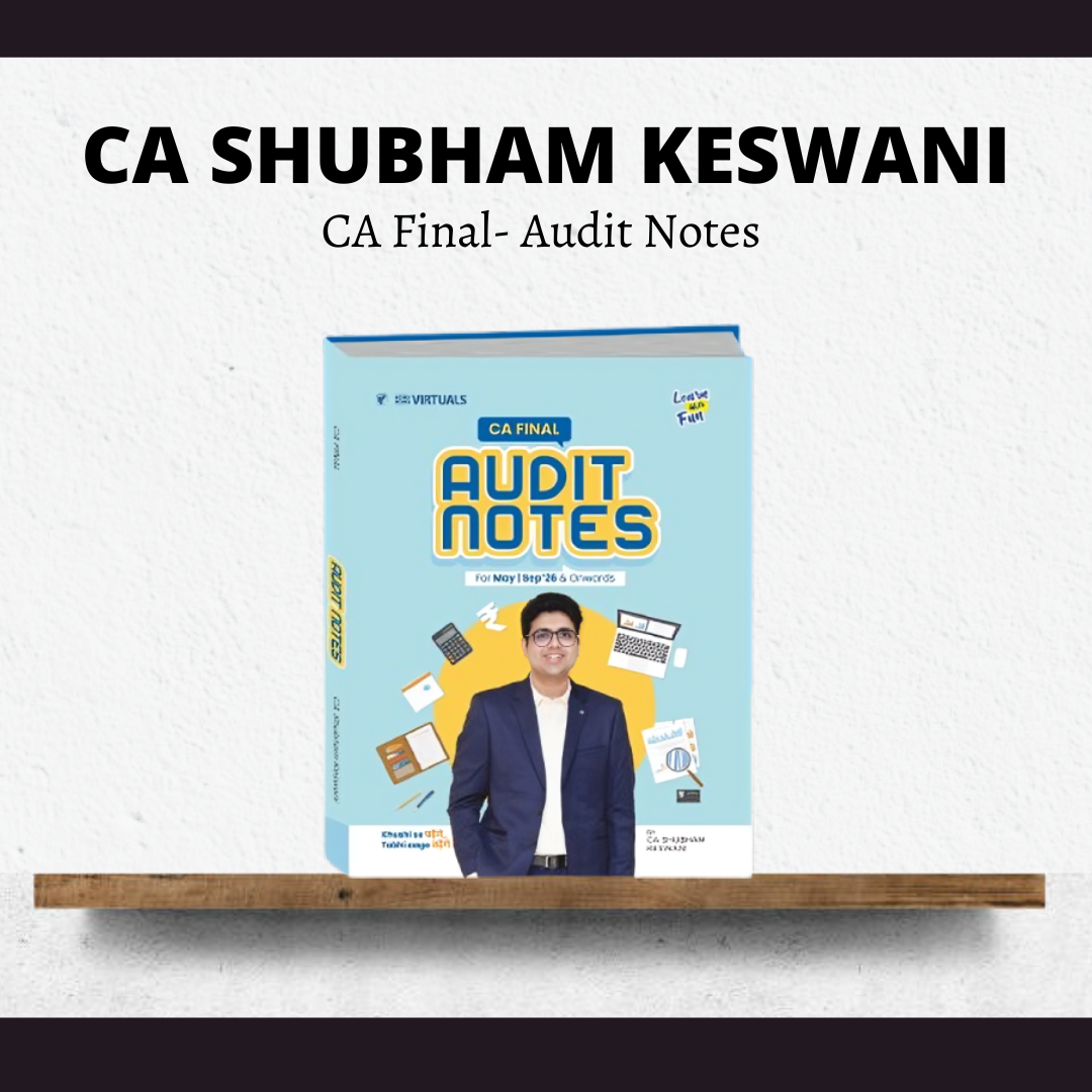 CA Final Audit | Notes Book by CA Shubham Keswani | For Nov 26 Exams CA Point