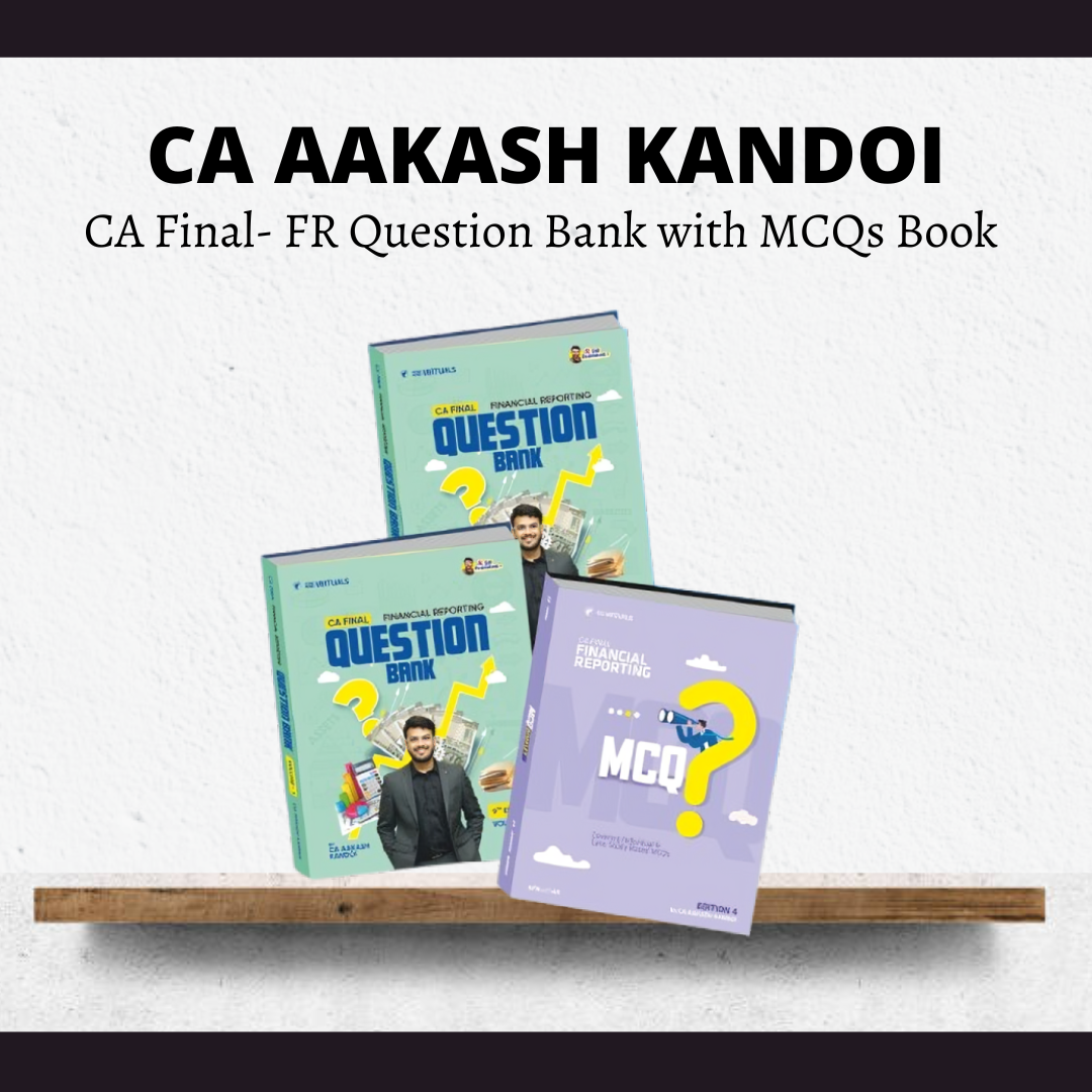 CA Final FR | Question Bank with MCQs by CA Aakash Kandoi | For May 26 & Sep 26 Exams