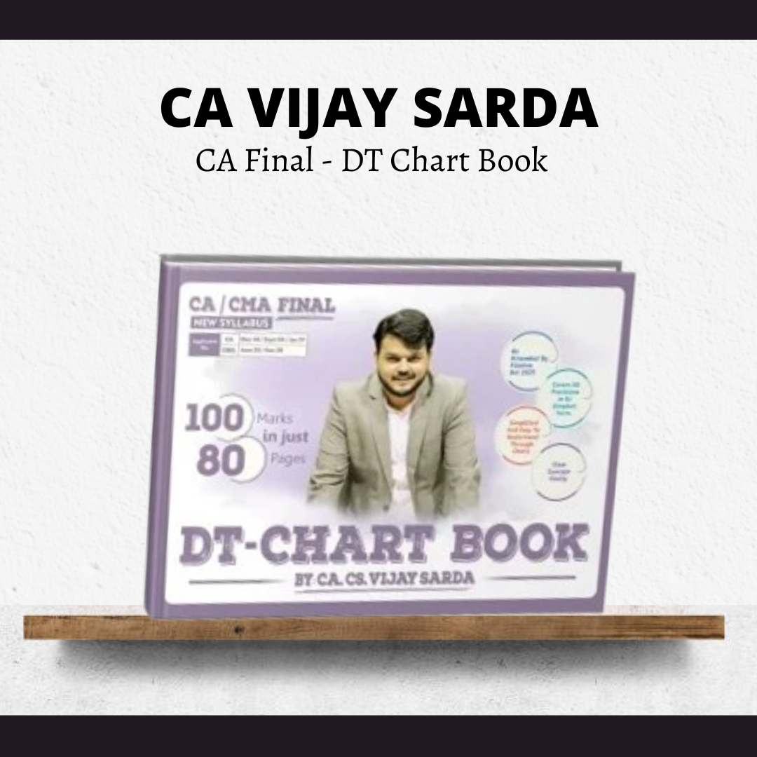 CA Final DT | Chart Book by CA Vijay Sarda | For May 26 & Onwards Exams
