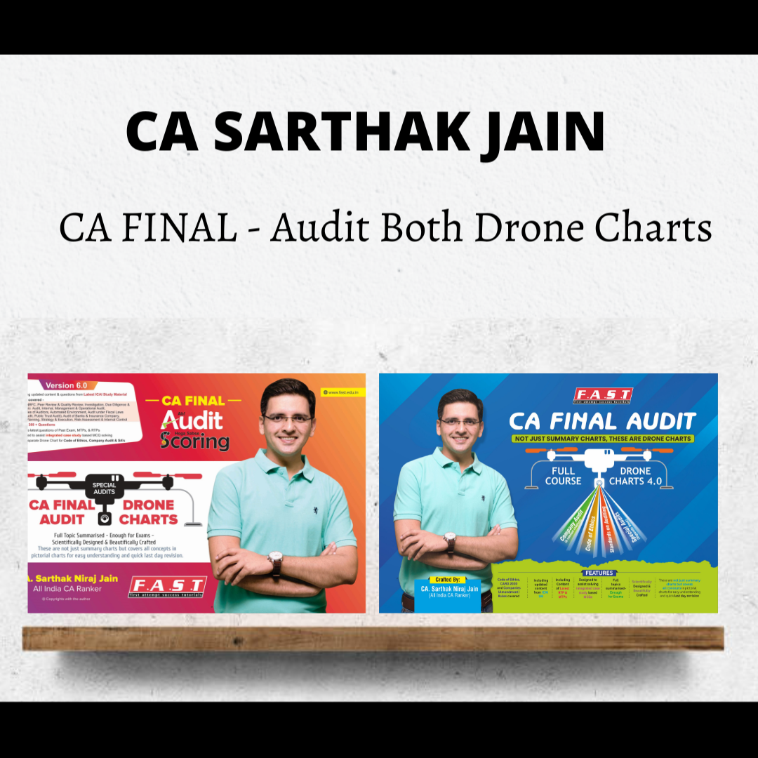 CA Final - Audit Full Course Drone Charts by CA Sarthak Jain for Nov 23 Exams
