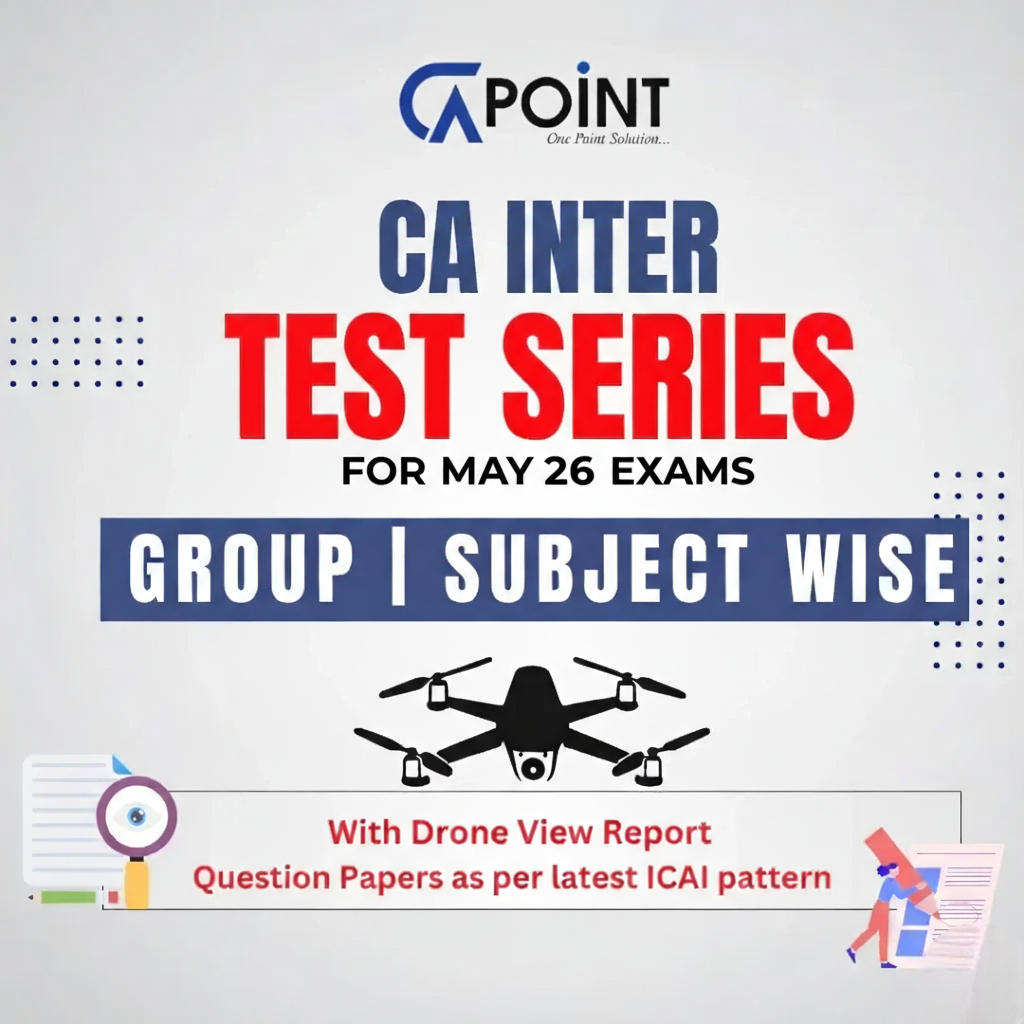 CA Inter Test Series CA Point