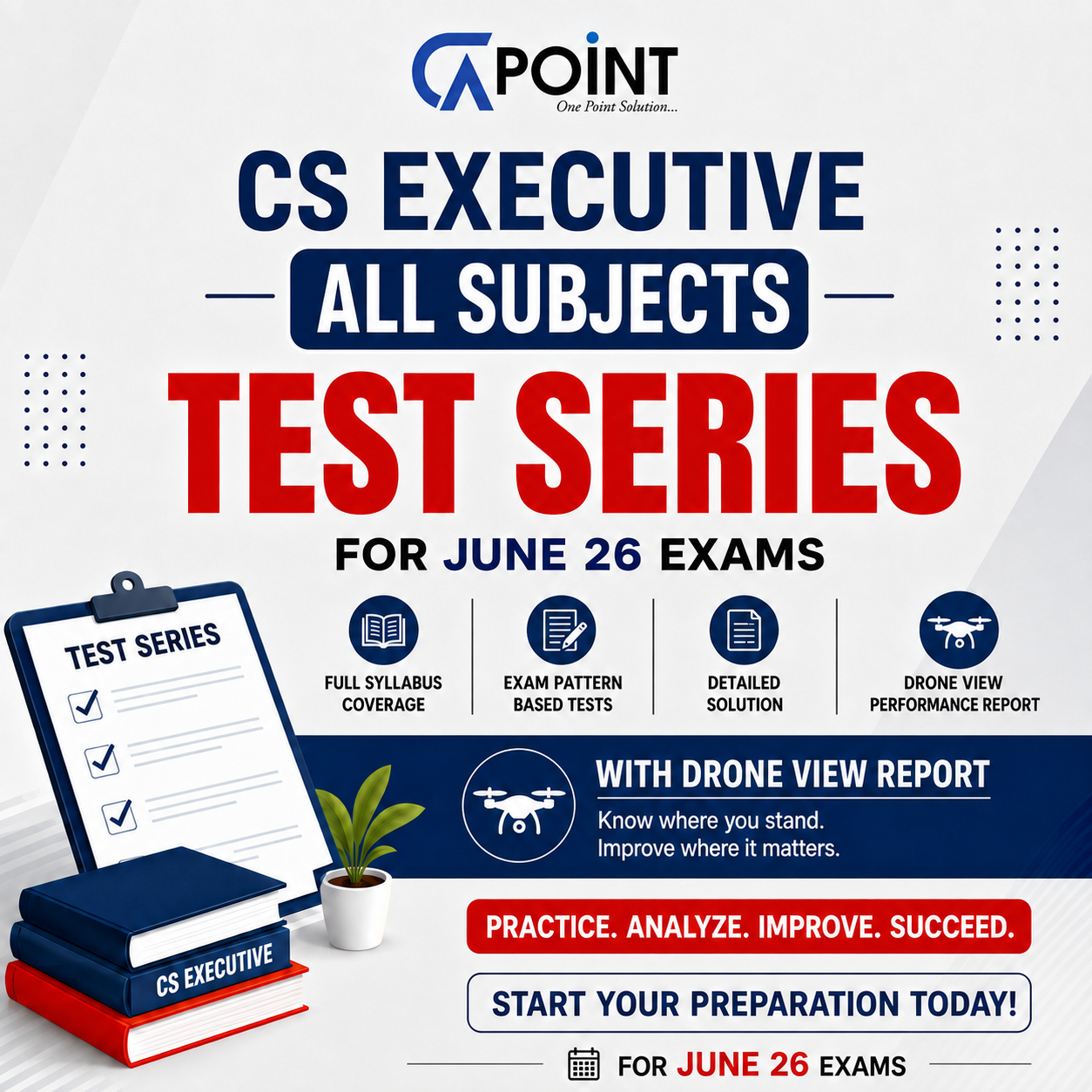 CS Executive All Subjects Test Series CA Point