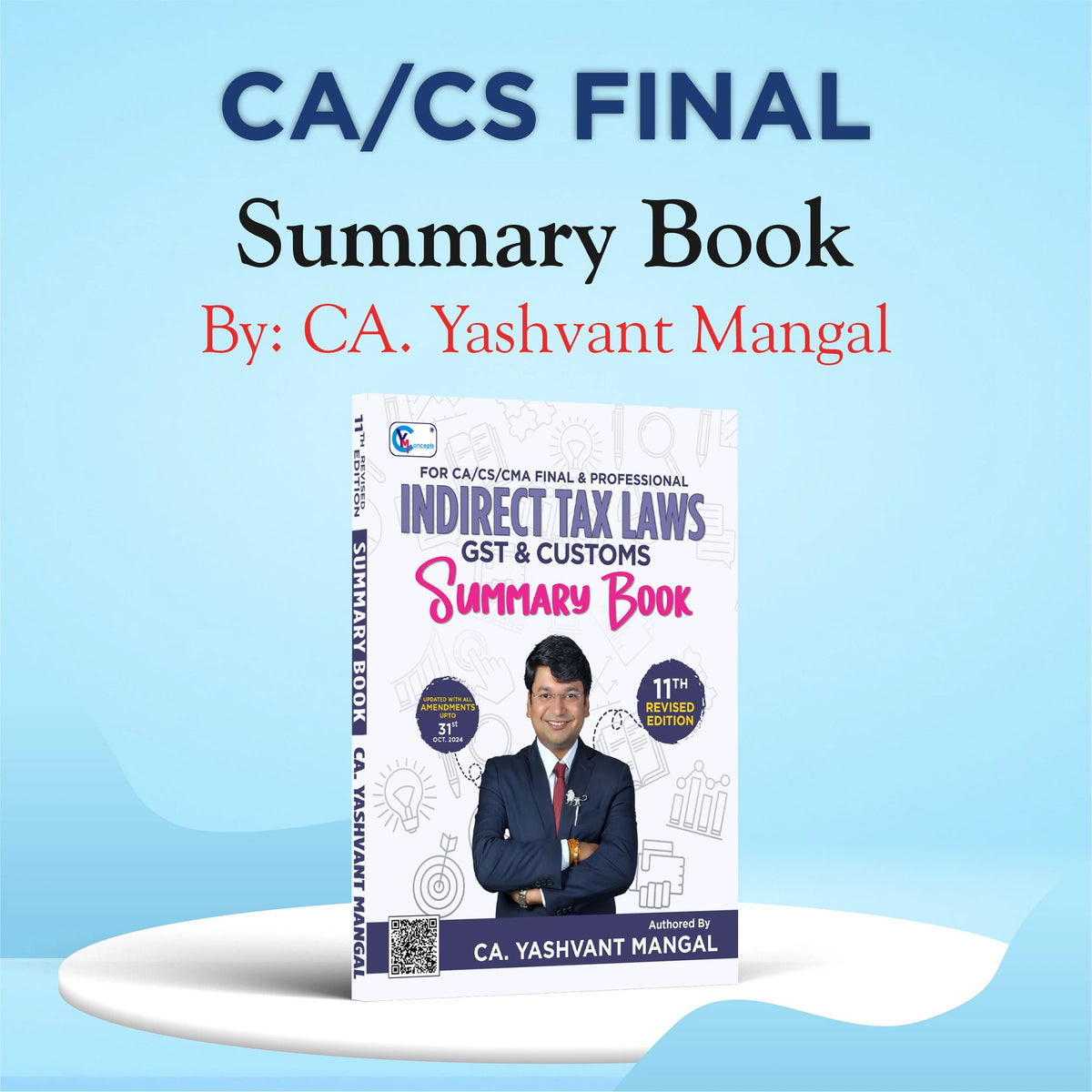 CA/CS Final IDT Summary Book by CA Yashvant Mangal for May 25 & Onwards Exams