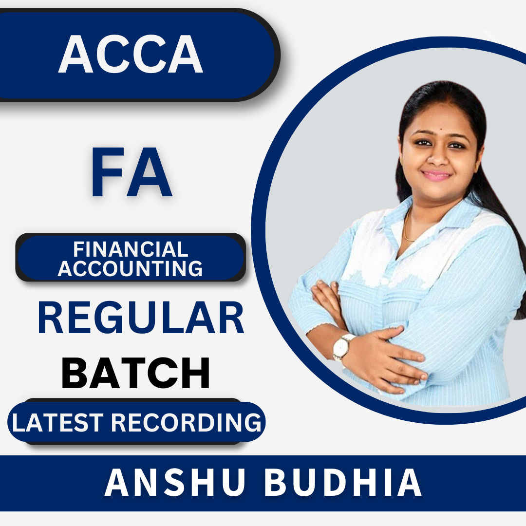 ACCA Financial Accounting by Anshu Budhia | For Nov 23 Exams & Onwards - CA Point