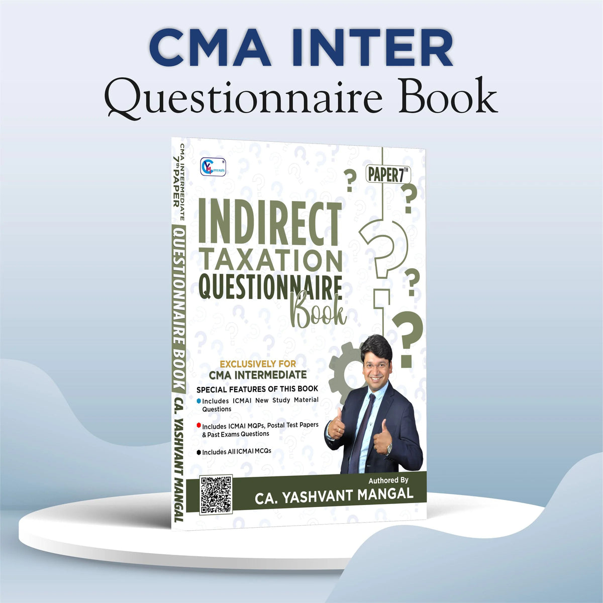 CMA Inter IDT | Questionnaire + MCQs Book by CA Yashvant mangal | For June 25 & Dec 25 Exams