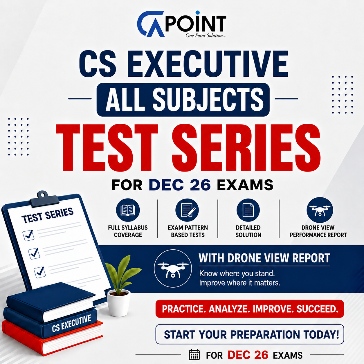 CS Executive All Subjects Test Series CA Point