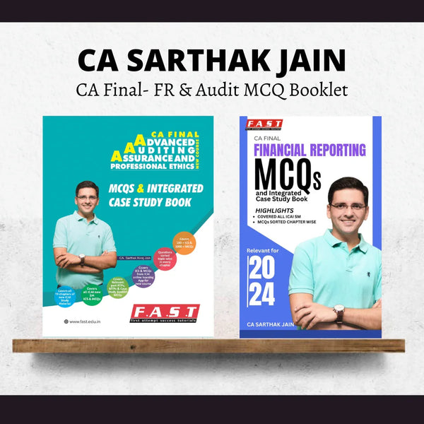 CA Final FR & Audit | MCQ Booklet By CA Sarthak Jain | For Jan 26 Exams | ICAI New Course