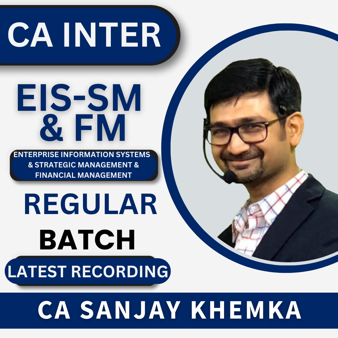 CA Inter EISSM & FM COMBO by CA Sanjay Khemka