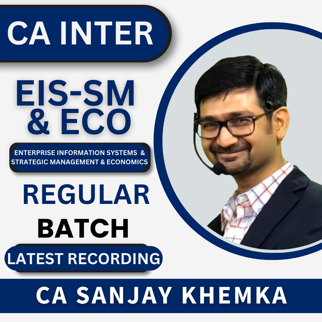 CA Inter EISSM & Eco COMBO by CA Sanjay Khemka