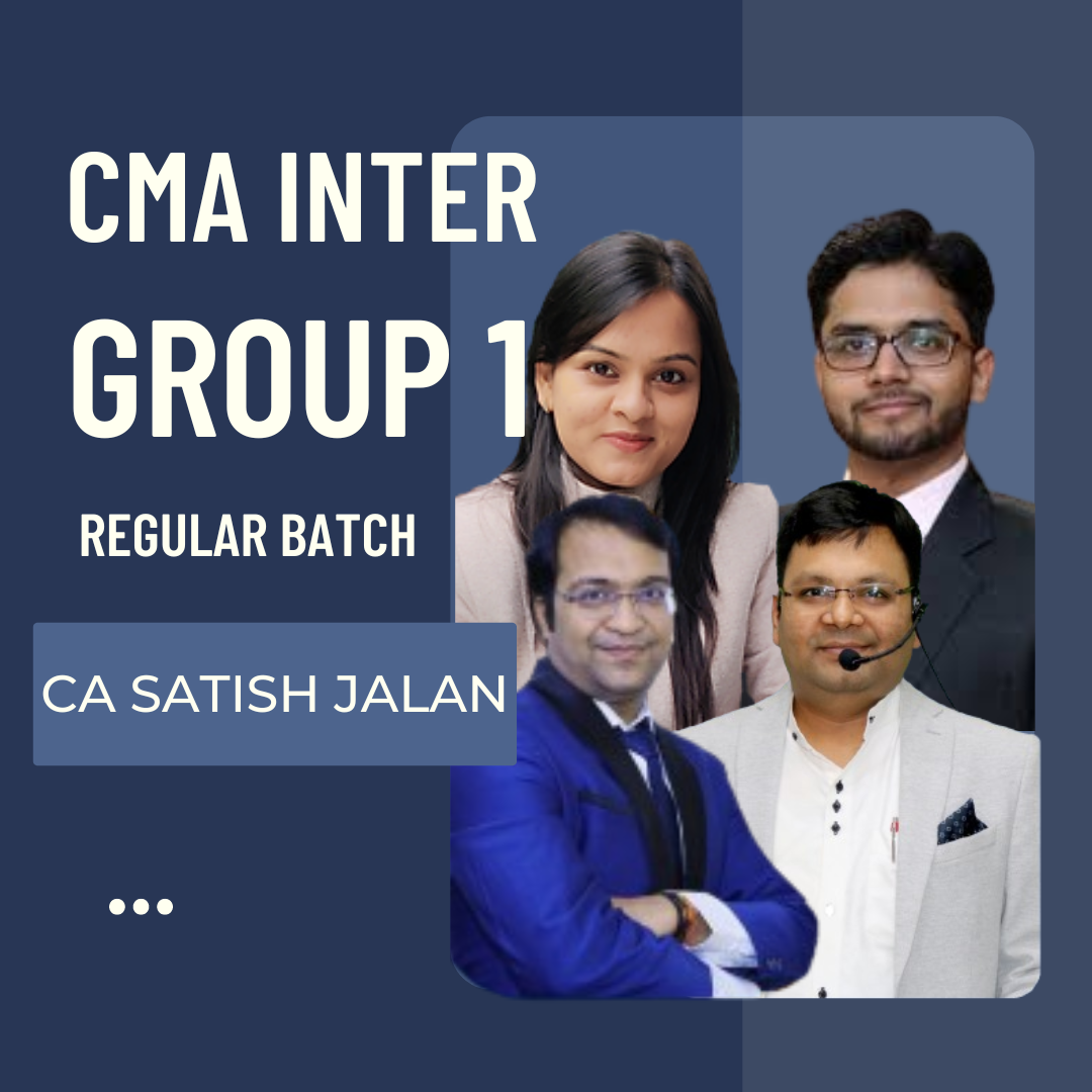 CMA Inter Group 1 Combo - by SJC Institute - For Dec 24 & June 25 Exams