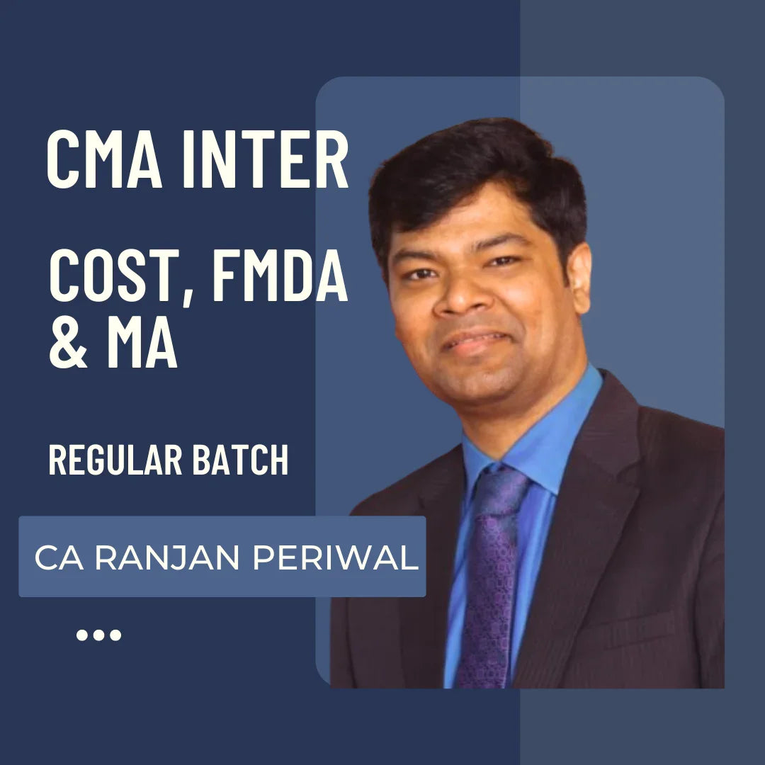 Fmbda Cma Inter Notes.pdf CMA Inter Cost, FMDA & MA | Regular Batch | CA Ranjan Periwal – CA Point