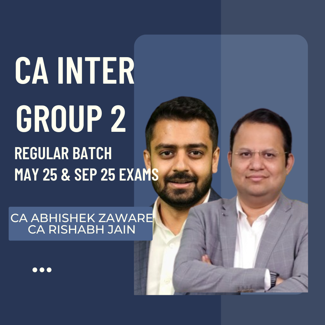 CA Inter May 25 | Group 2 Combo By Ekatvam | LIVE Regular Batch From August