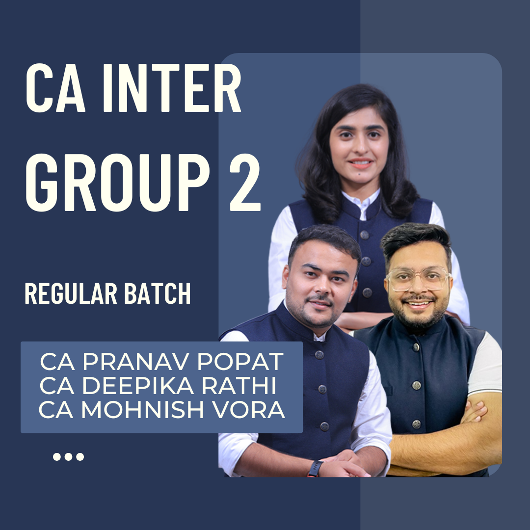 CA Inter Group 2 | Regular Batch by Ultimate CA | For May 25 & Sep 25 Exams