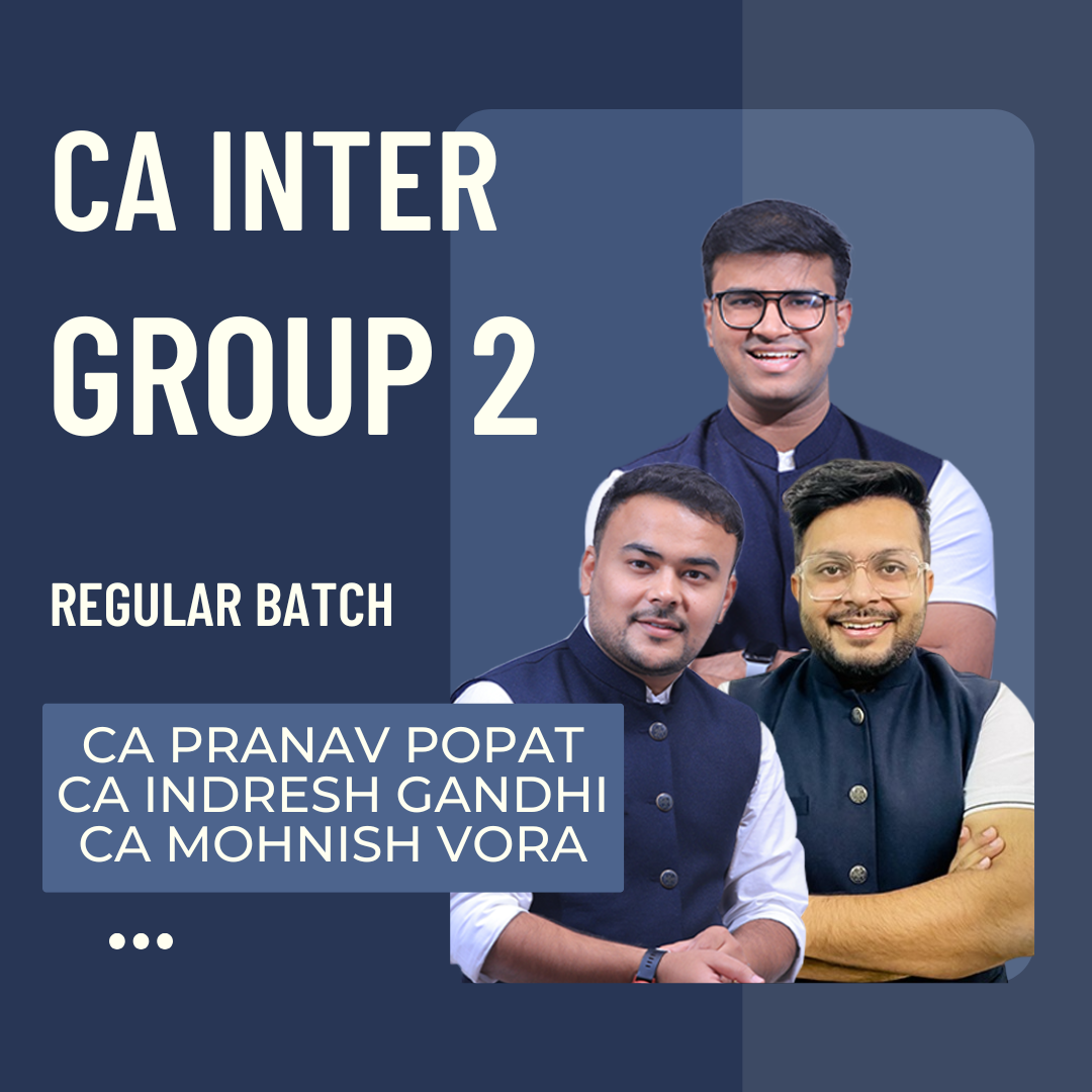 CA Inter Group 2 | Regular Batch by Ultimate CA | For May 25 & Sep 25 Exams