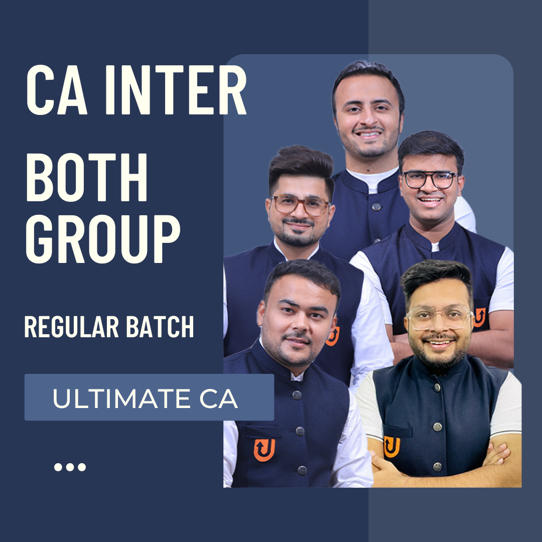 CA Inter Both Group Combo | Regular Batch by Ultimate CA | For May 25 & Sep 25 Exams