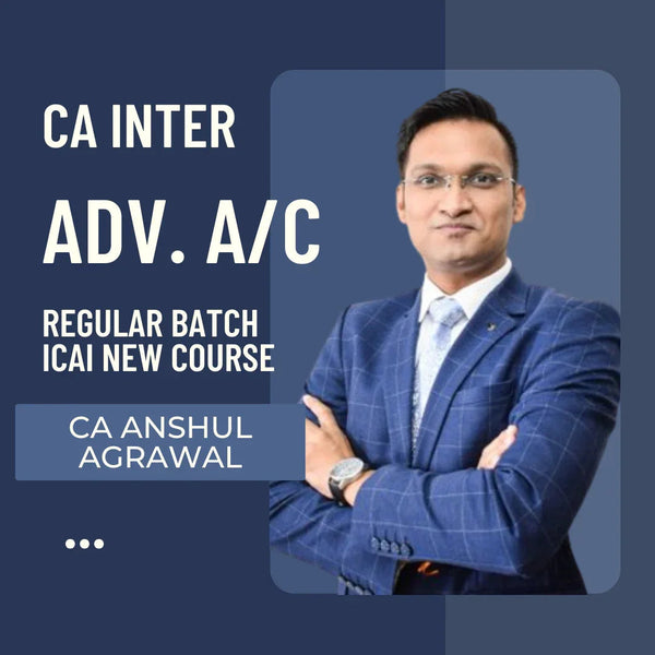 CA Inter May/Sep 26 Exams | Advance Accounting Regular Batch By CA CS Anshul Agrawal CA Point