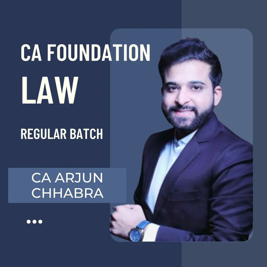 Law Classes for CA & CMA - CA Arjun Chhabra – CA Point
