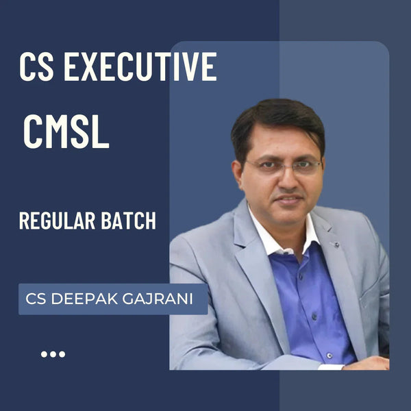 CS Executive CMSL | Regular Batch by CS Deepak Gajrani | For June 26 / Dec 26 Exams CA Point