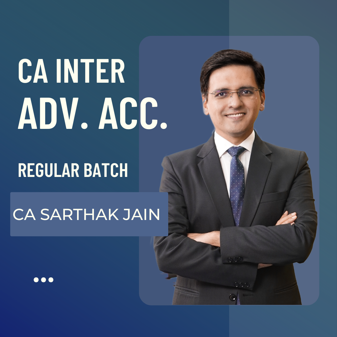 CA Inter Adance Accounts