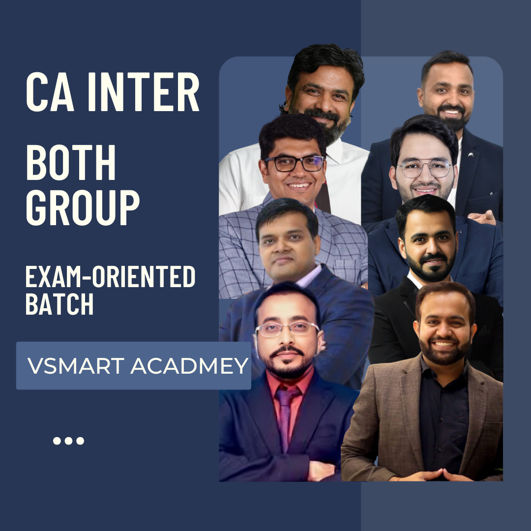CA Inter Both Group Combo | Exam-Oriented Batch by Vsmart Academy | For Jan 26 Exams