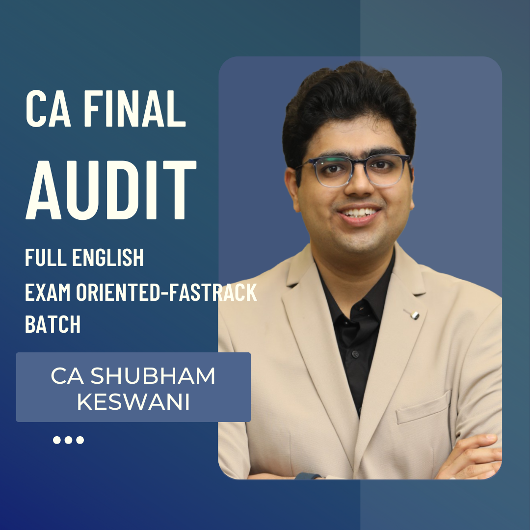 CA Final Audit | Full English Exam Oriented-Fastrack Batch by CA Shubham Keswani CA Point