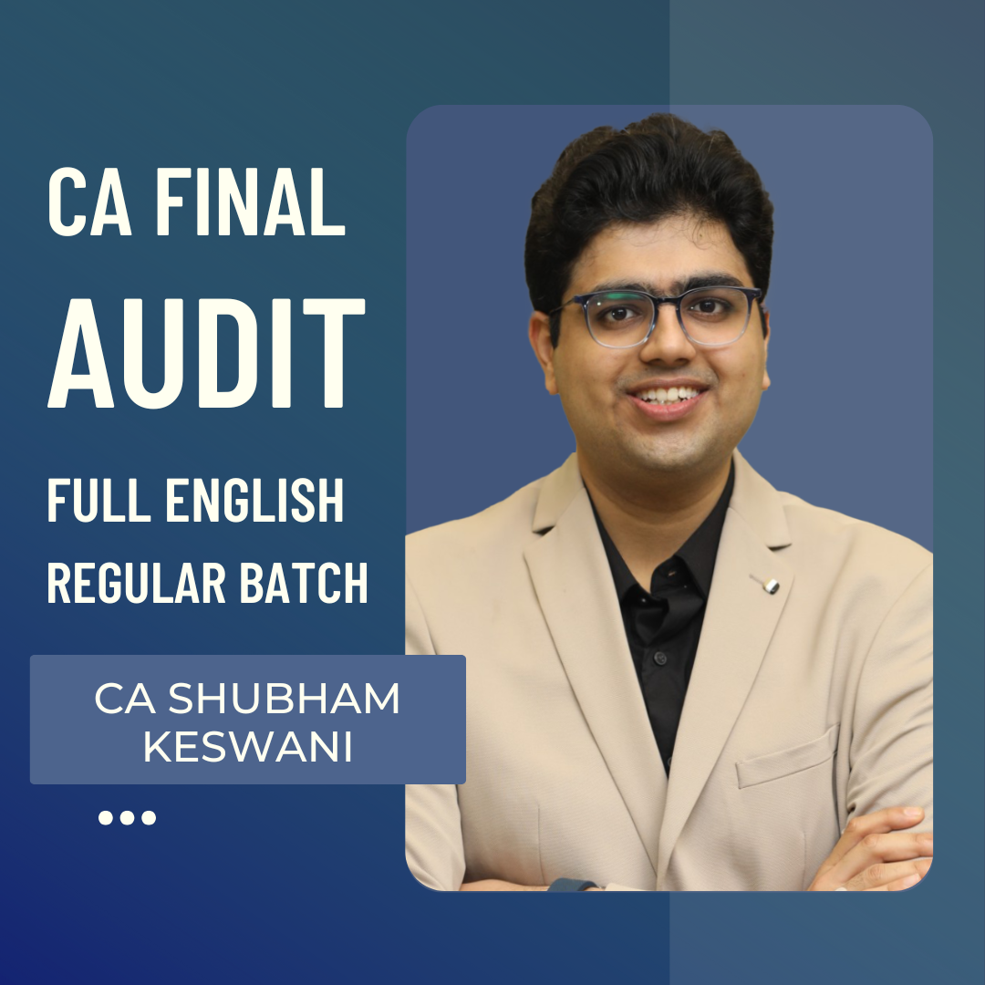 CA Final Audit | Full English Regular Batch by CA Shubham Keswani | For Jan/May/Sep 26 Exams CA Point
