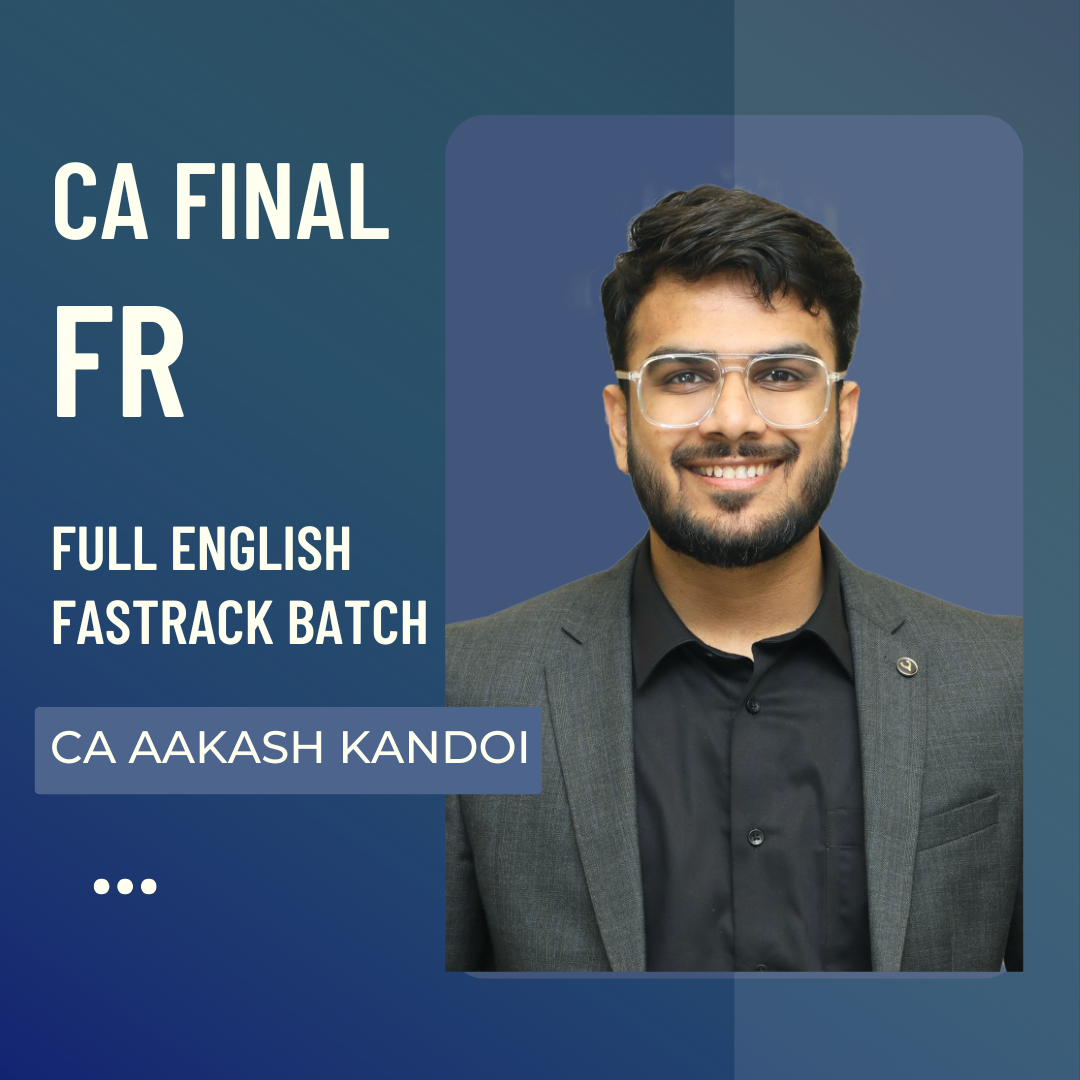 CA Final FR | Full English Fastrack Batch By CA Aakash Kandoi CA Point