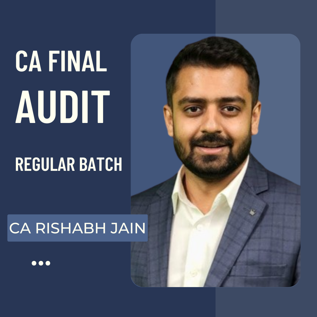 CA Final Audit | Regular Batch By CA Rishabh Jain | For Jan 26 & May/Sep 26 Exams CA Point