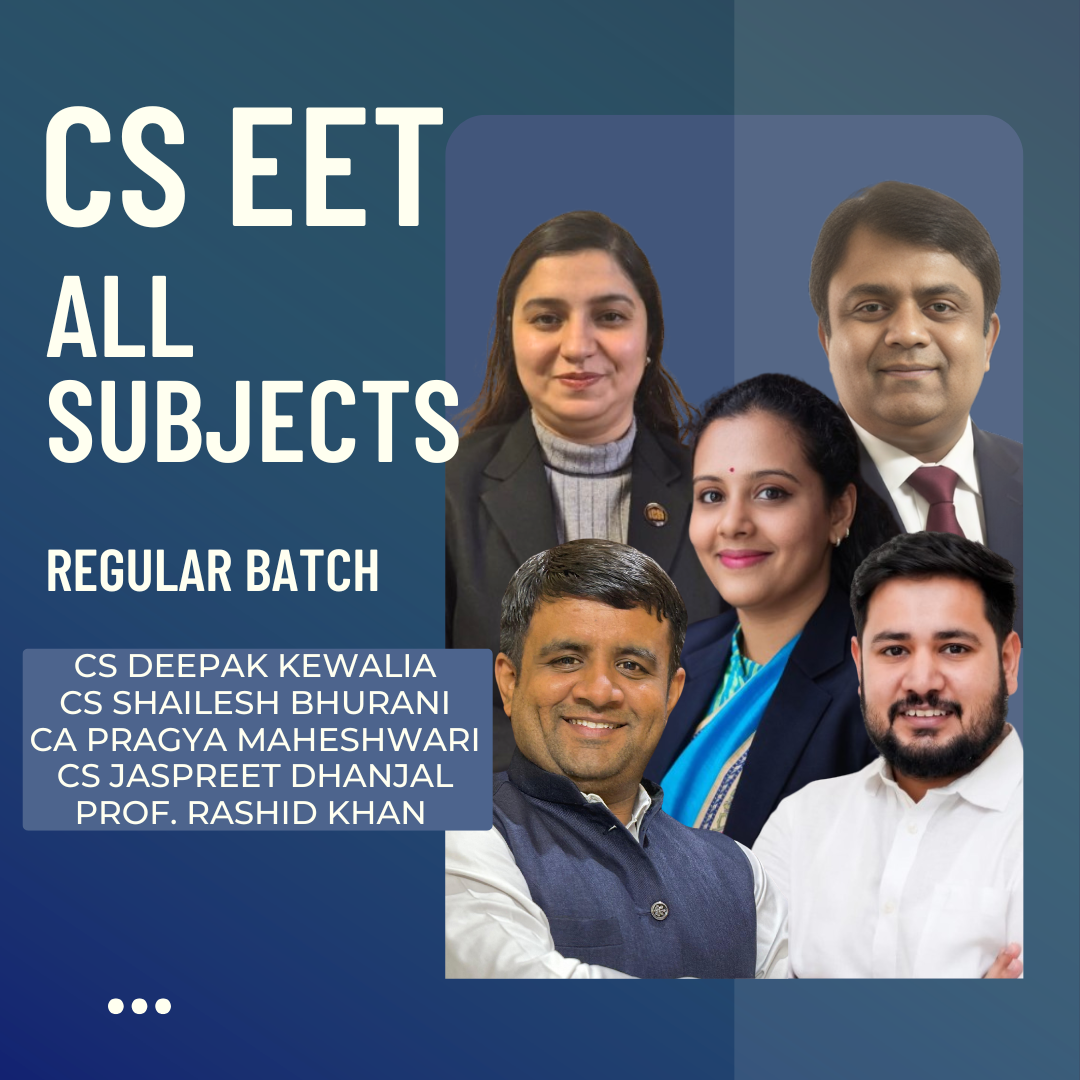 CS EET | All Subjetcs Regular Batch | For June & Oct 26 Exams CA Point