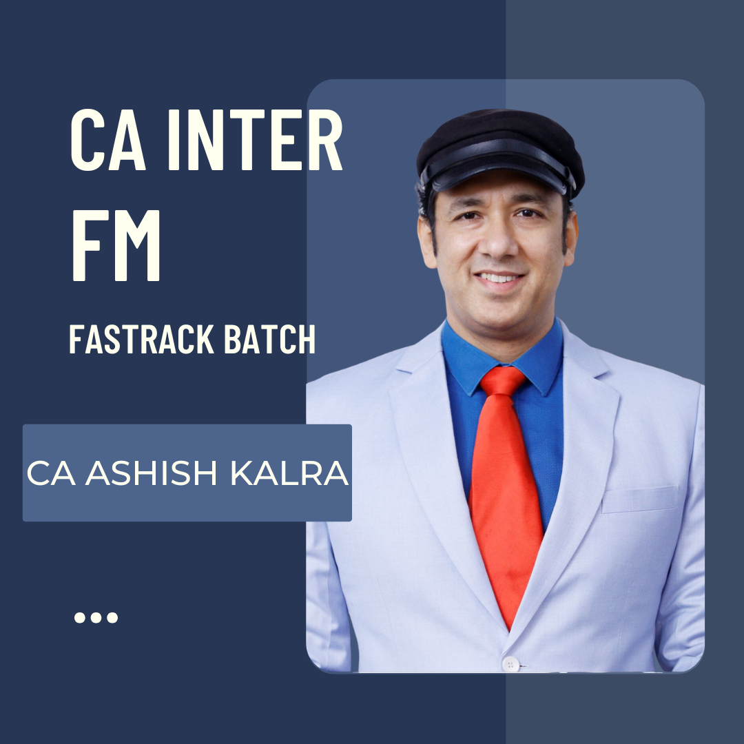 CA Inter FM | Fastrack Batch By CA Ashish Kalra CA Point